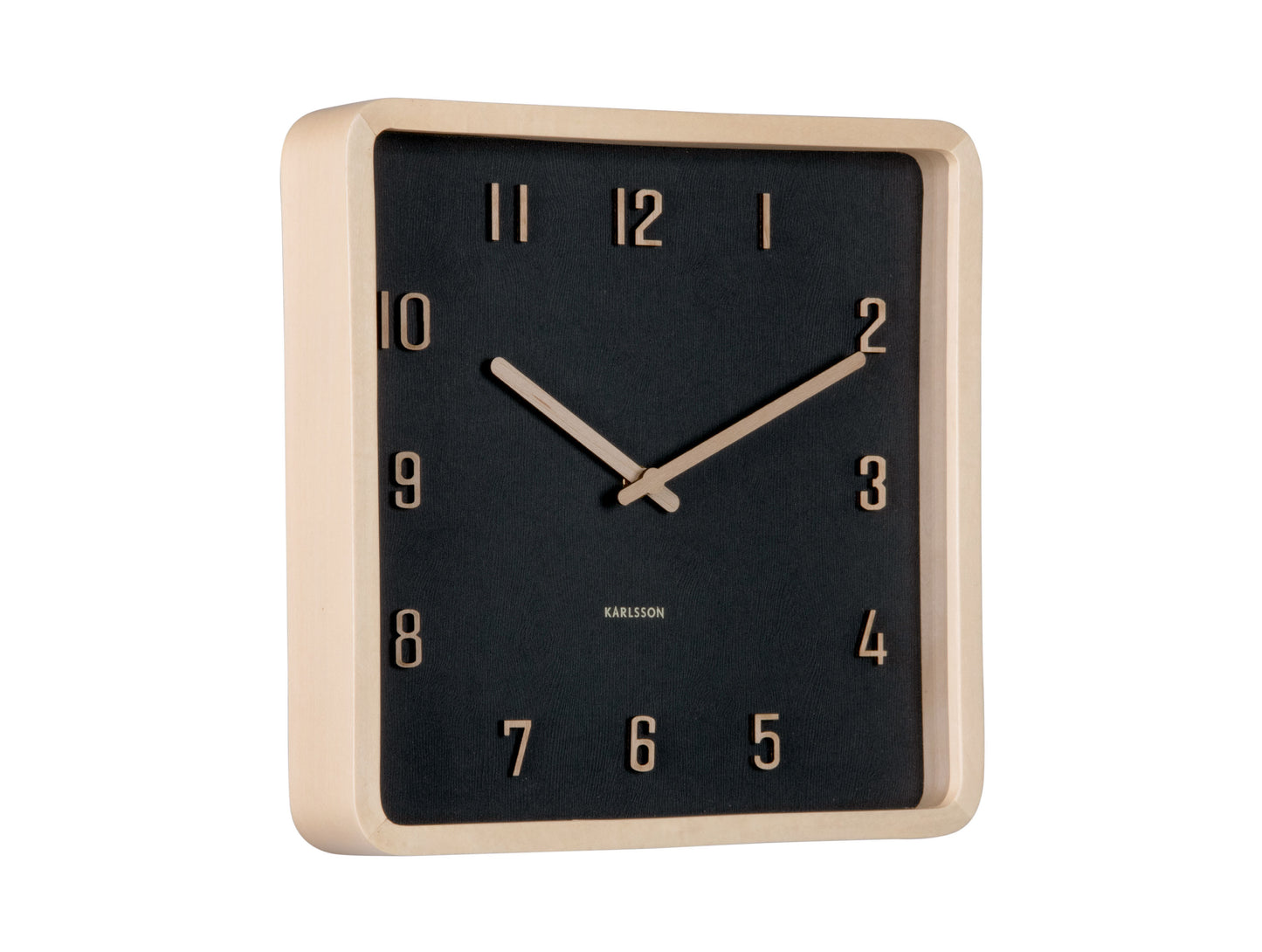 Nervadura Square Clock - Black [PRE-ORDER JULY]