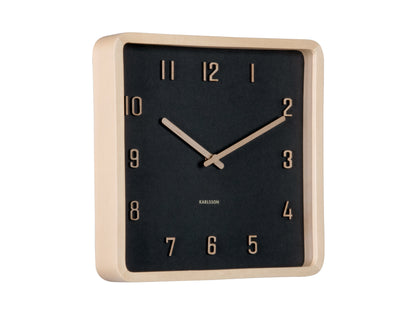 Nervadura Square Clock - Black [PRE-ORDER JULY]