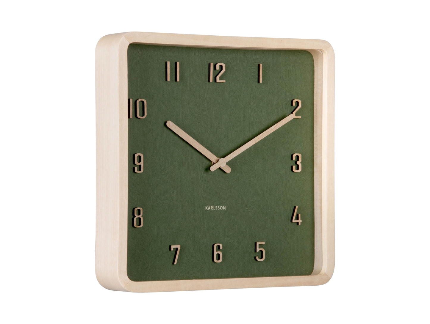 Nervadura Square Clock - Dark Green [PRE-ORDER JULY]