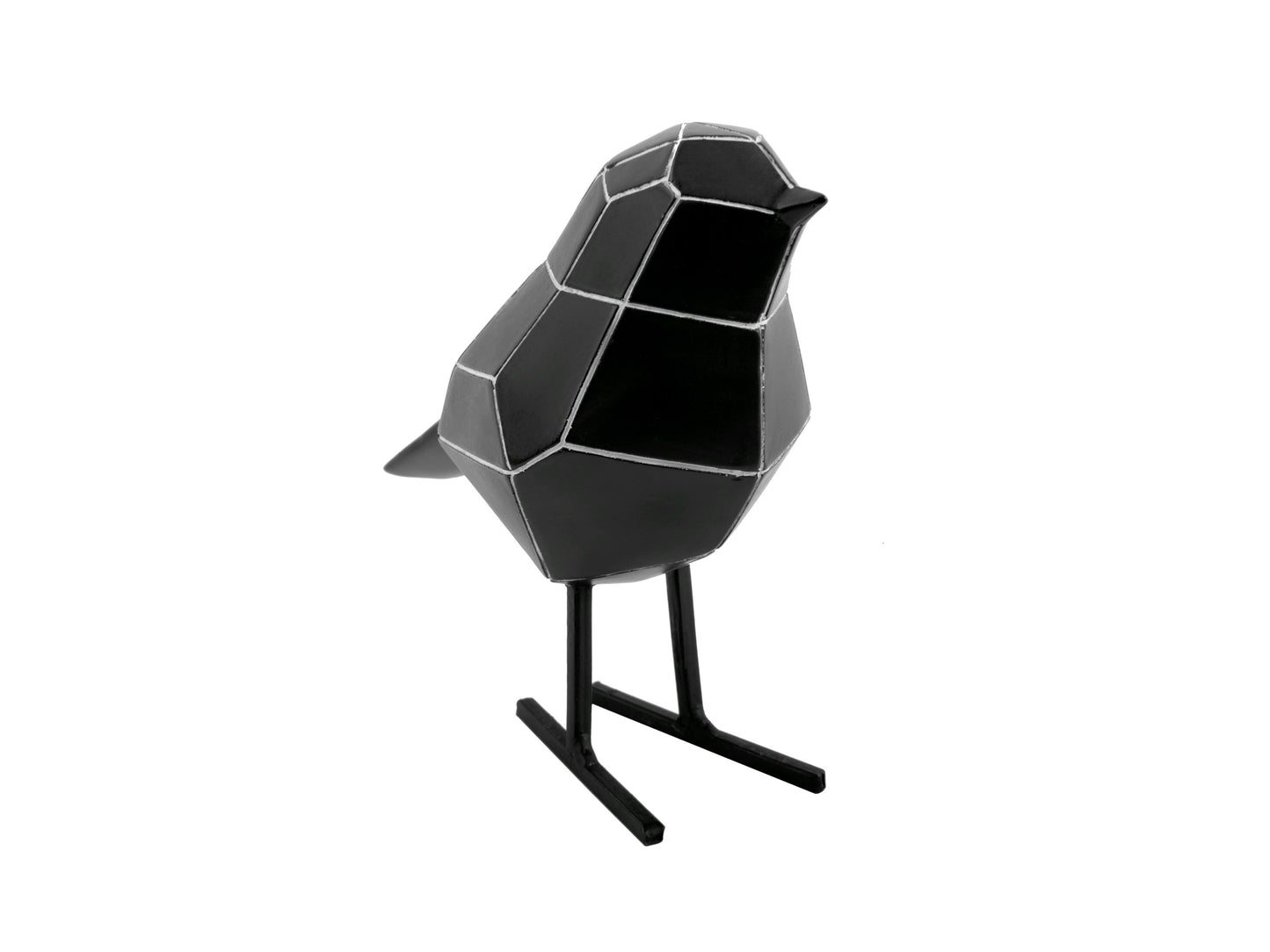 Small Bird Statue - Black