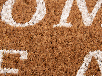 Come In Awesome Doormat - Natural/White