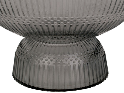 Posh Glass Bowl - Medium Black