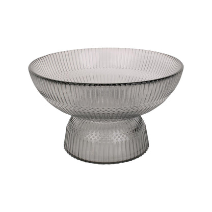 Posh Glass Bowl - Medium Black