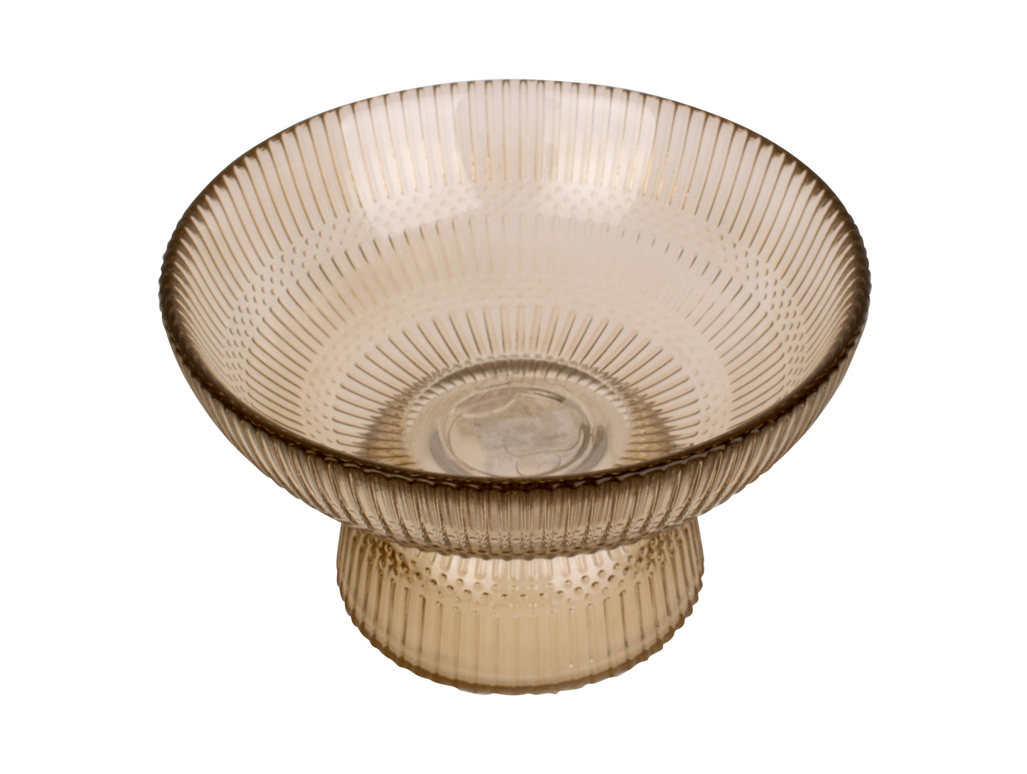 Glass Posh Bowl - Medium Sand