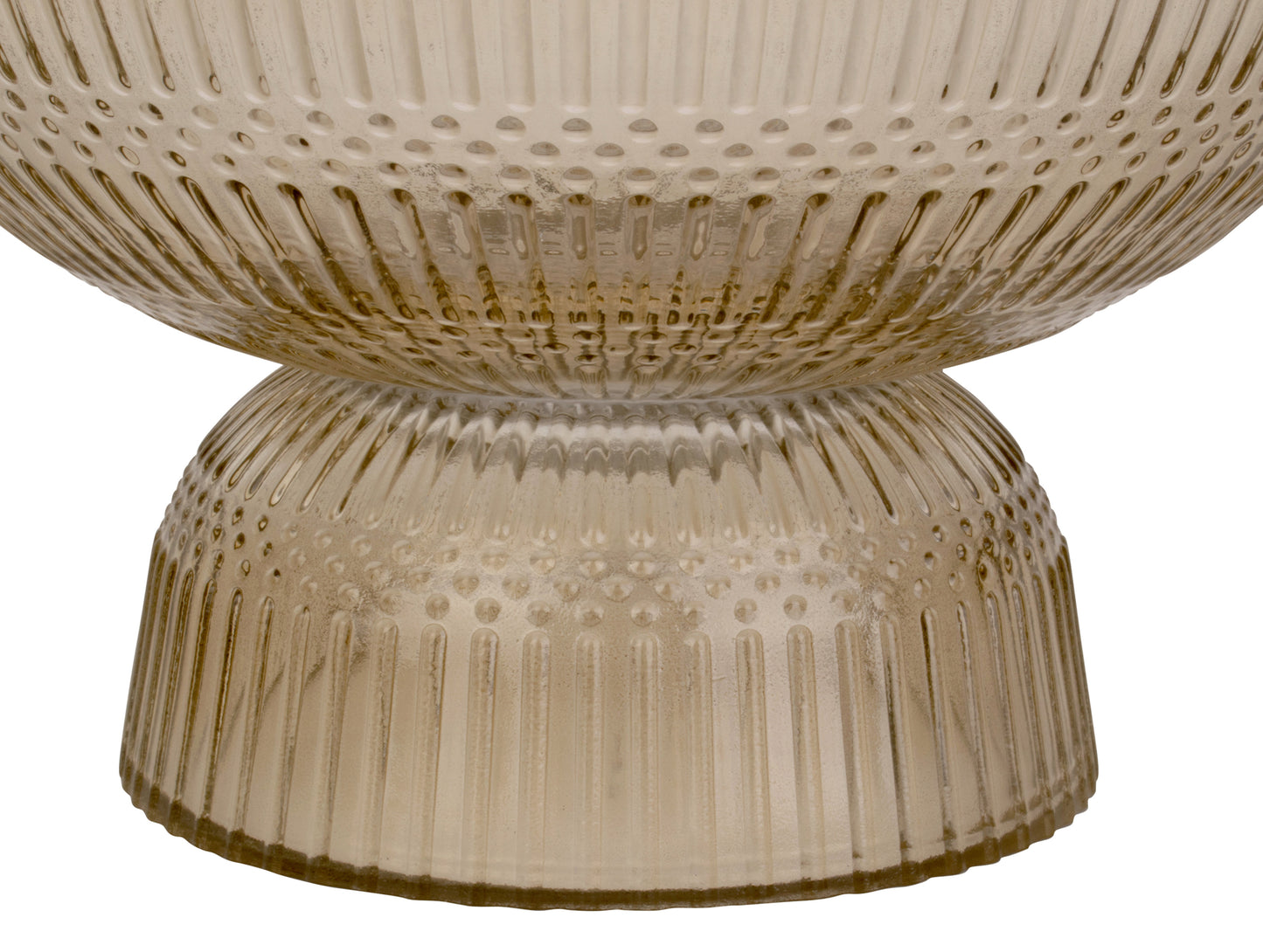 Glass Posh Bowl - Medium Sand