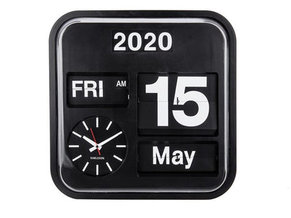 Big Flip Clock - Black