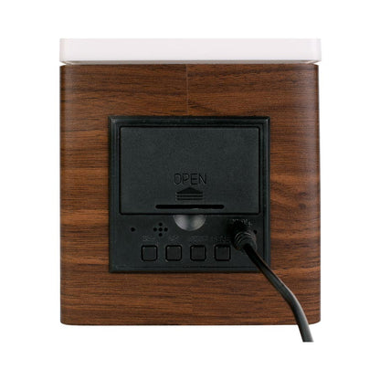 Frosted LED & Light - Dark Wood