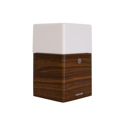Frosted LED & Light - Dark Wood