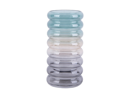 Large Glass Rings Vase